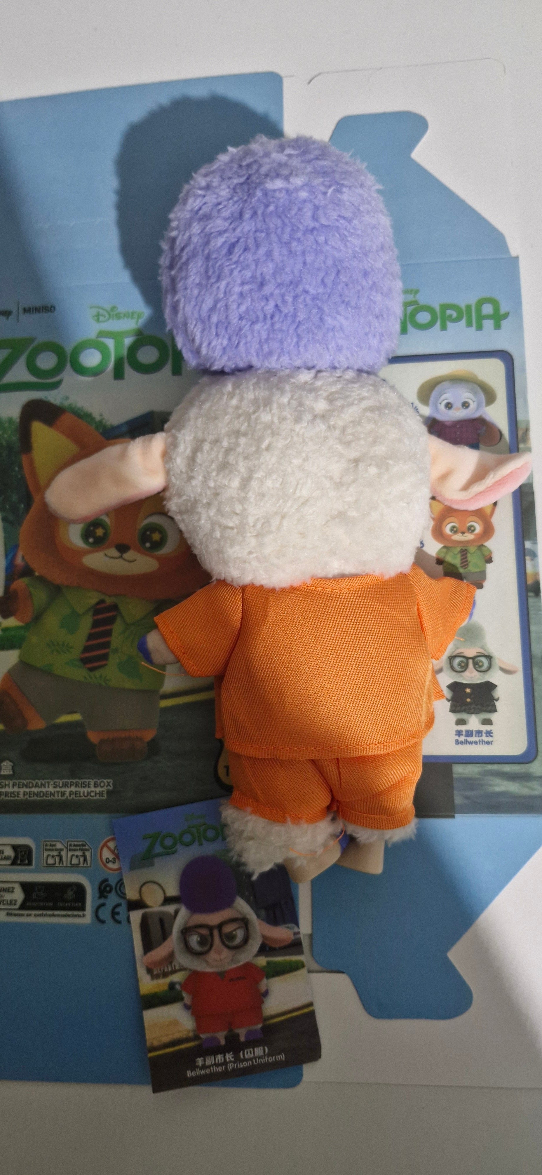 Zootopia Bellwether Prison Uniform İthal