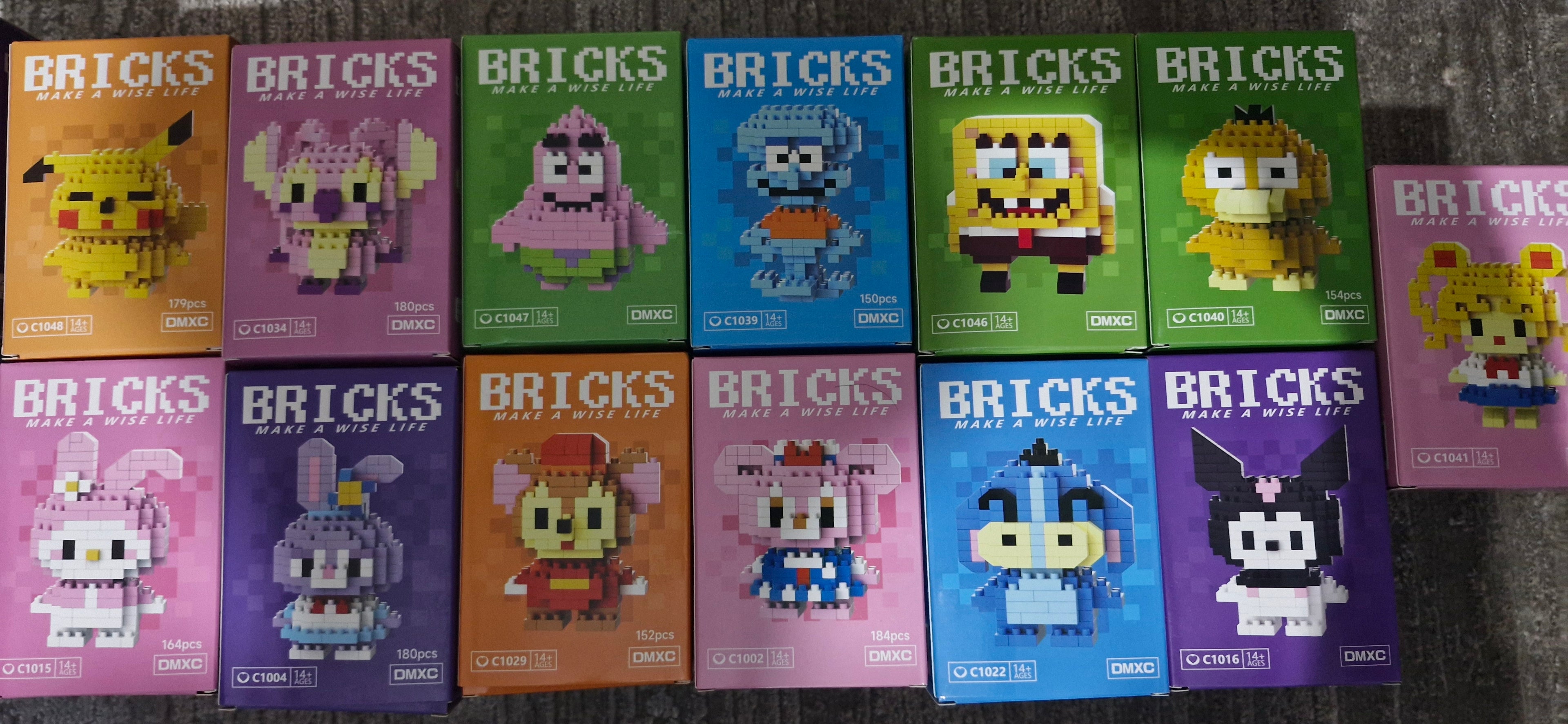 Bricks lego çeşitleri ithal